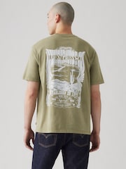 Levi's® Green Vintage Fit Graphic 100% Cotton T-Shirt - Image 1 of 4