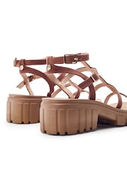 Robustní gladiátorské sandály Moda in Pelle Karyna - Obrázek 3 z 4