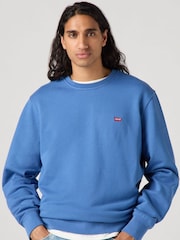 Levi's® Blue New Original 100% Cotton Sweatshirt - Image 4 of 6