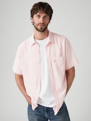 Levi's® Pink Short Sleeve Sunset Standard Shirt - Image 3 of 7
