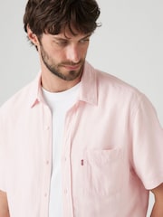 Levi's® Pink Short Sleeve Sunset Standard Shirt - Image 4 of 7