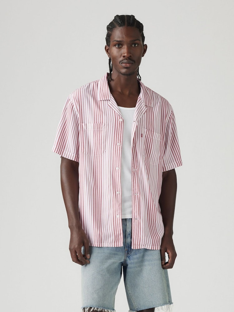 Levi's® Pink Short Sleeve Classic Camper Shirt - Image 1 of 5