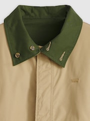 Levi's® Green Reversible Canvas 100% Cotton Jacket - Image 10 of 10