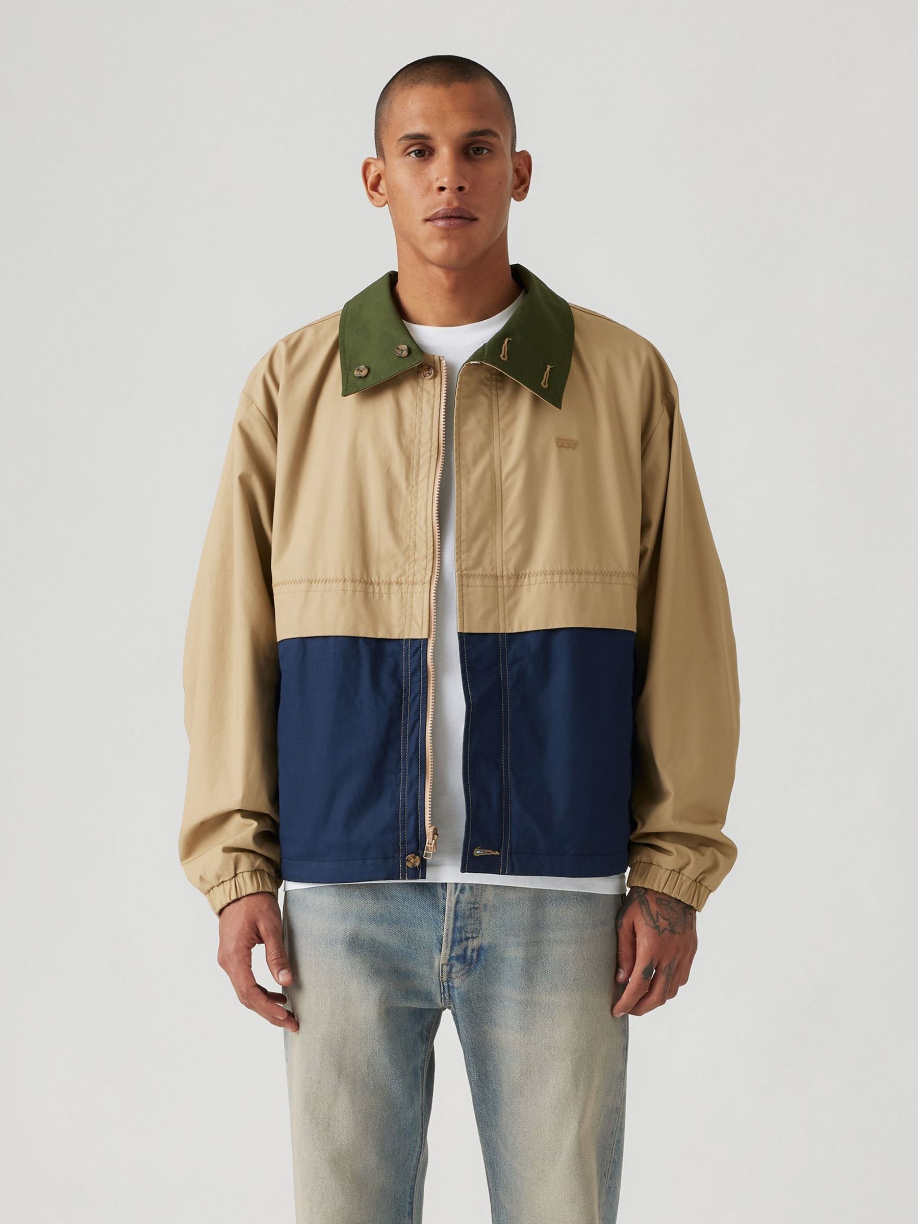 Buy Levi's® Green Reversible Canvas 100% Cotton Jacket from the