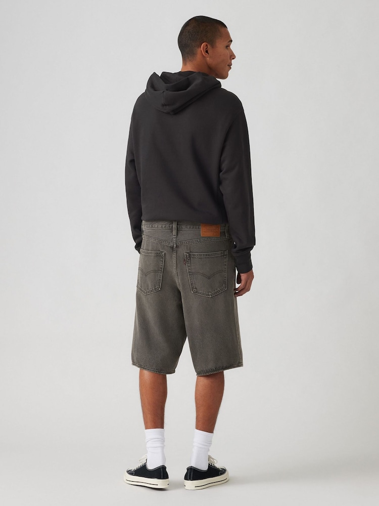 Gris - Levi's® 478 Baggy 100% Cotton Shorts - Imagen 2 de 6