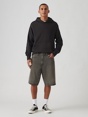 Gris - Levi's® 478 Baggy 100% Cotton Shorts - Imagen 3 de 6