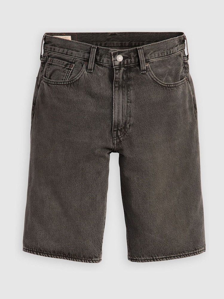 Levi's® Grey 478 Baggy 100% Cotton Shorts - Image 5 of 6