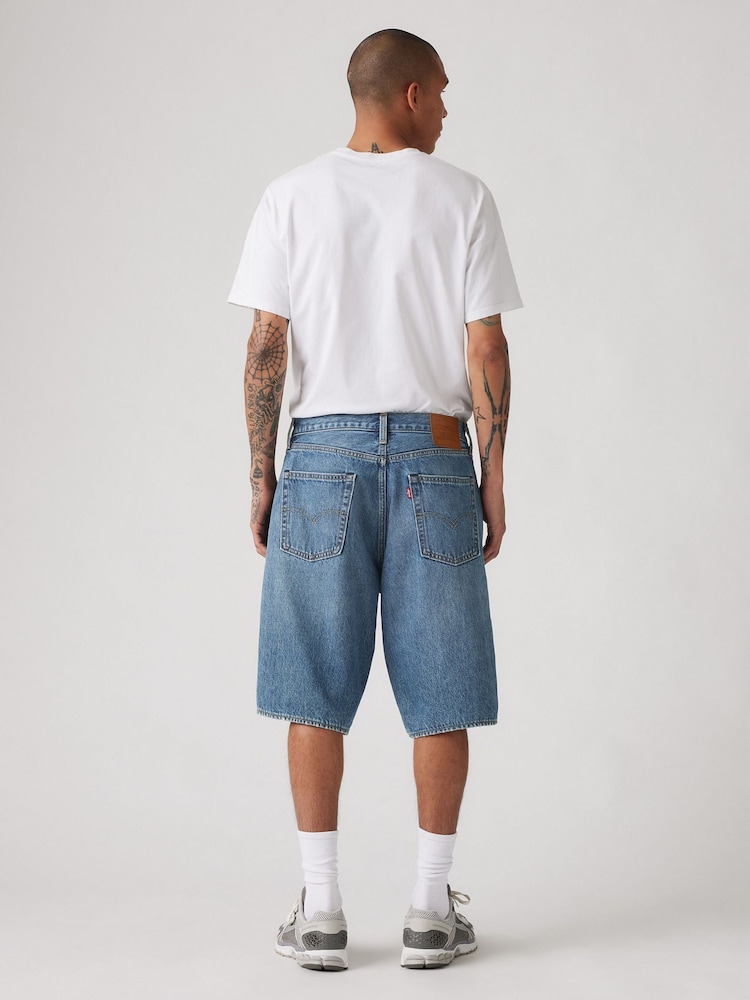 My Frequency Blue - Levi's® 478 Baggy 100% Cotton Shorts - Imagen 2 de 4