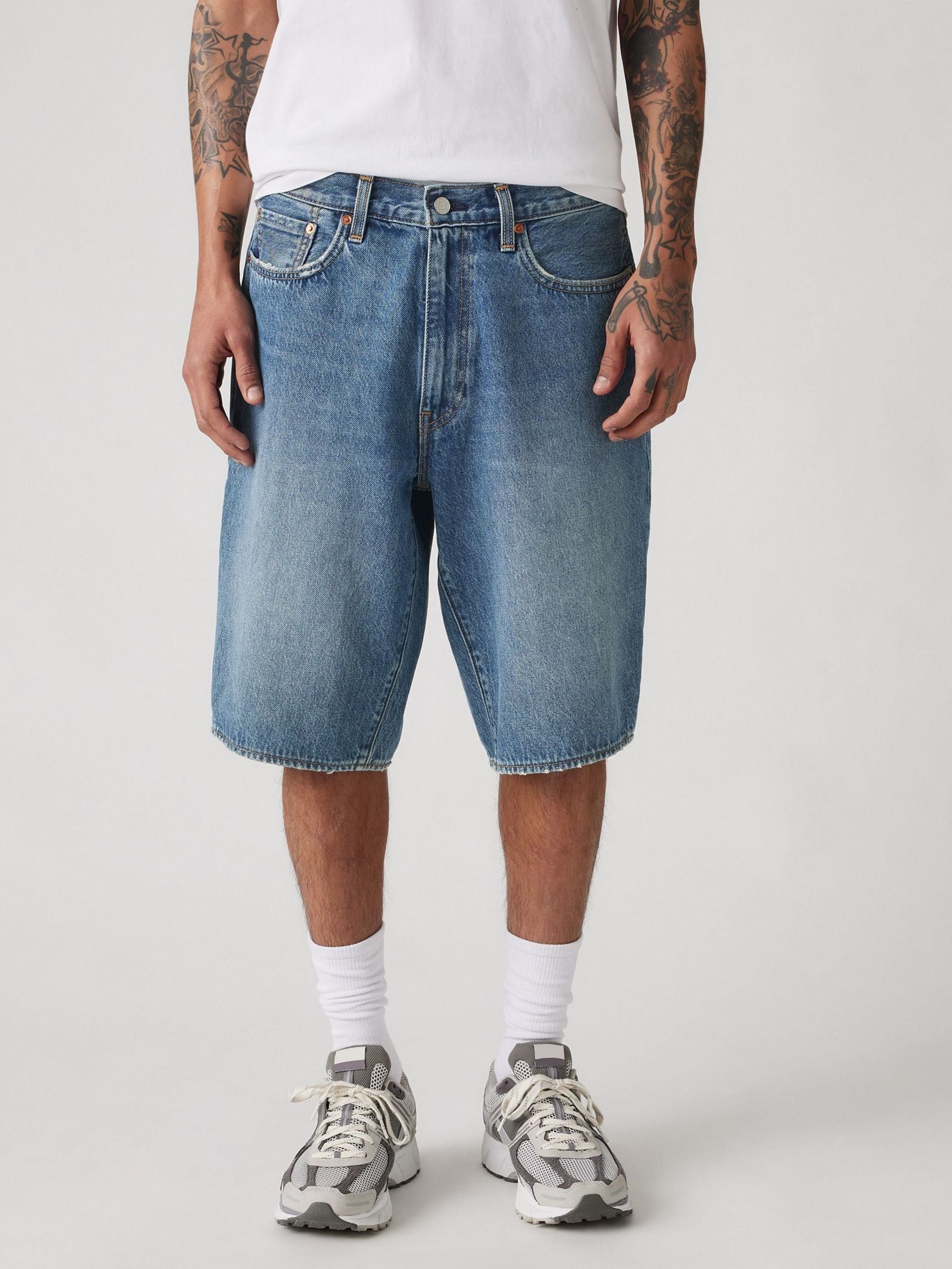 Buy Levi's® My Frequency Blue 478 Baggy Shorts from the Next UK