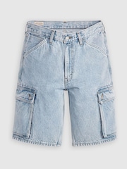 Levi's® Blue 478 Baggy Cargo Shorts - Image 6 of 8