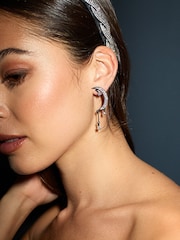 Mood Silver Diamante Twist Headband - Image 2 of 3