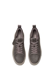 Clarks Grey Suede Somerset Lace Shoes - Image 5 of 6