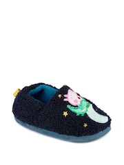 Totes Blue Childrens George Pig Winter Slippers - Image 3 of 5