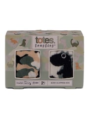 Totes Camoflage Toasties Childrens Original 2 Pack Socks - Image 2 of 5
