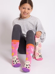 Pink - Totes Toasties Kids Original Socken - Bild 1 von 5