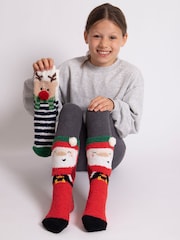 Weihnachten - Totes 2er-Pack superweiche Wintersocken im Weihnachts-Look - Bild 2 von 4