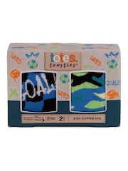 Totes Blue Toasties Kids Original Socks - Image 4 of 4