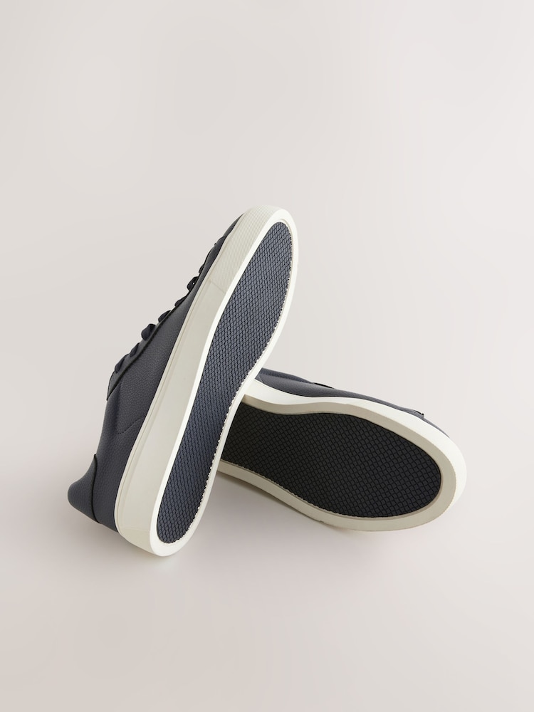 Navy Minimal Trainers - Image 5 of 5