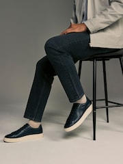 أزرق داكن - Smart Casual Longline Trainers - صورة 6 من 6