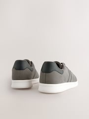 Grey Suedette Trainers - Image 3 of 6