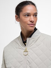 Barbour® Cream Emlyn Quilt Jacket - Image 3 of 5