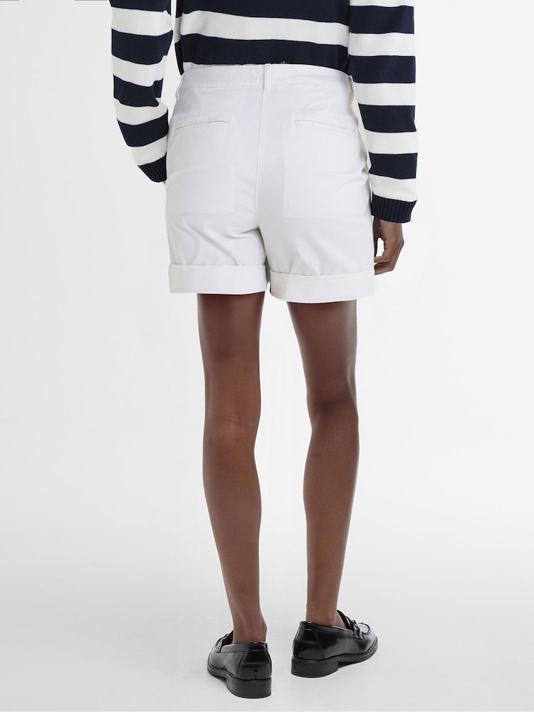 Barbour® White Chino Shorts - Image 2 of 5