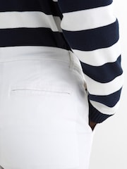 Barbour® White Chino Shorts - Image 4 of 5