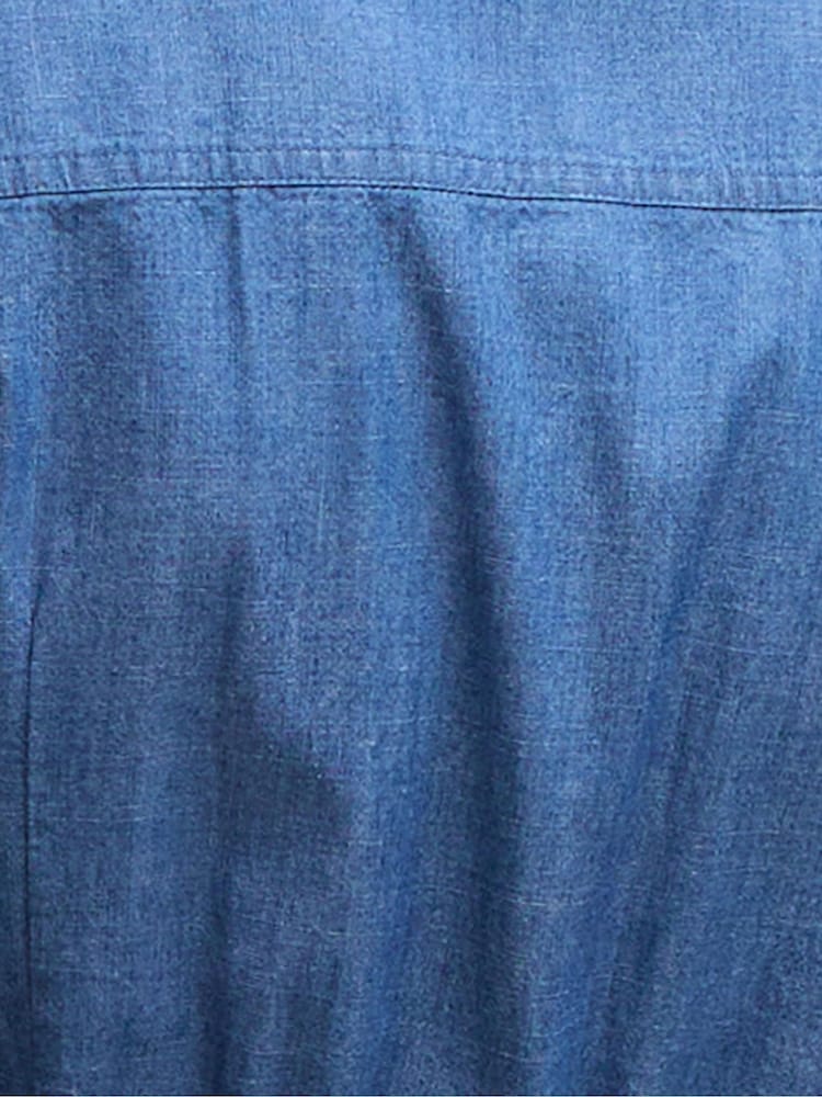 Barbour® Blue 100% Cotton Emmie Jumpsuit - Image 8 of 8
