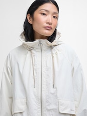 Barbour® Cream Orson Showerproof Jacket - Image 3 of 5