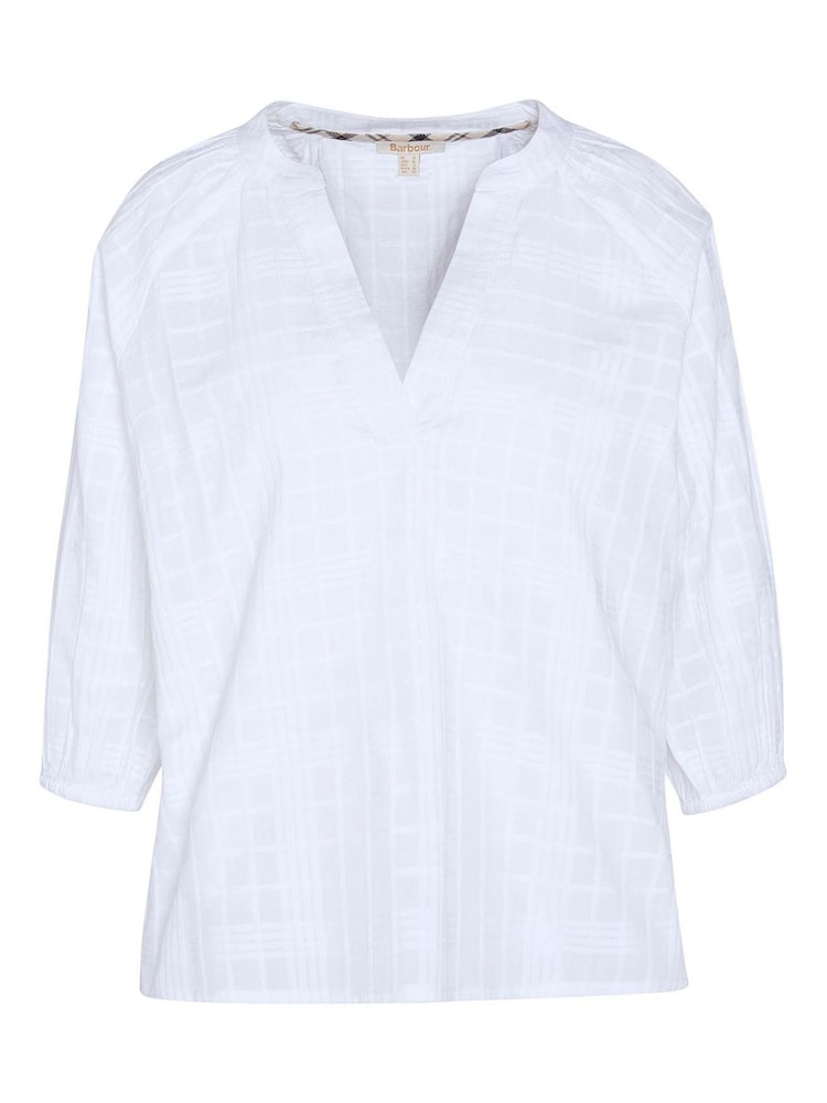 Barbour® White Heidi Top - Image 5 of 5
