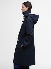 Barbour® Blue Jema Showerproof Jacket - Image 3 of 5