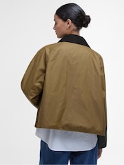 Barbour® Brown Alma Wax Jacket - Image 2 of 8
