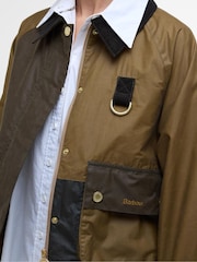 Barbour® Brown Alma Wax Jacket - Image 4 of 8