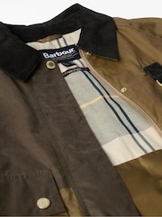 Barbour® Brown Alma Wax Jacket - Image 8 of 8