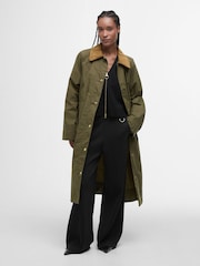 Barbour® Green Ettie Showerproof Jacket - Image 1 of 8