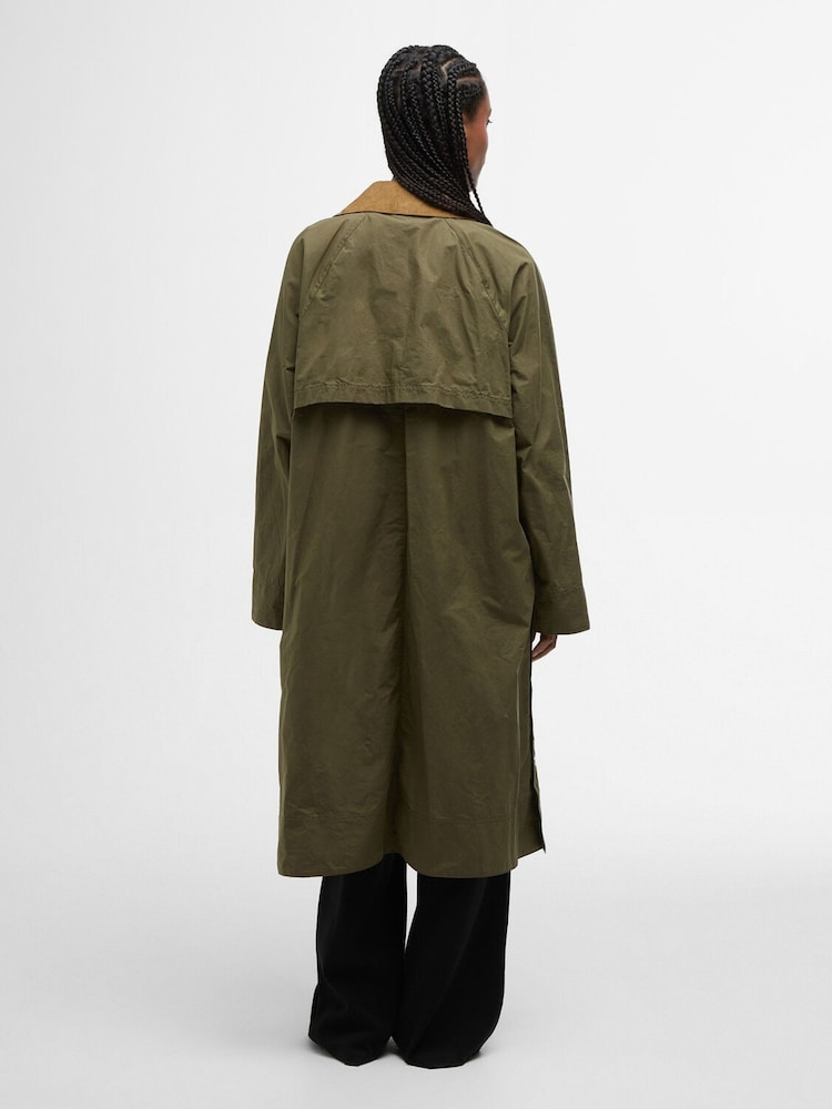 Barbour® Green Ettie Showerproof Jacket - Image 2 of 8