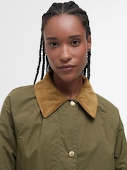 Barbour® Green Ettie Showerproof Jacket - Image 4 of 8
