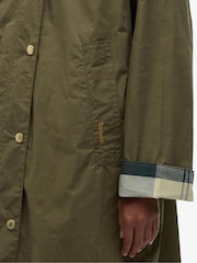 Barbour® Green Ettie Showerproof Jacket - Image 6 of 8