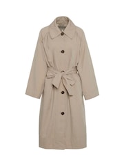 Barbour® Natural Garbo Showerproof Trench Coat - Image 5 of 5
