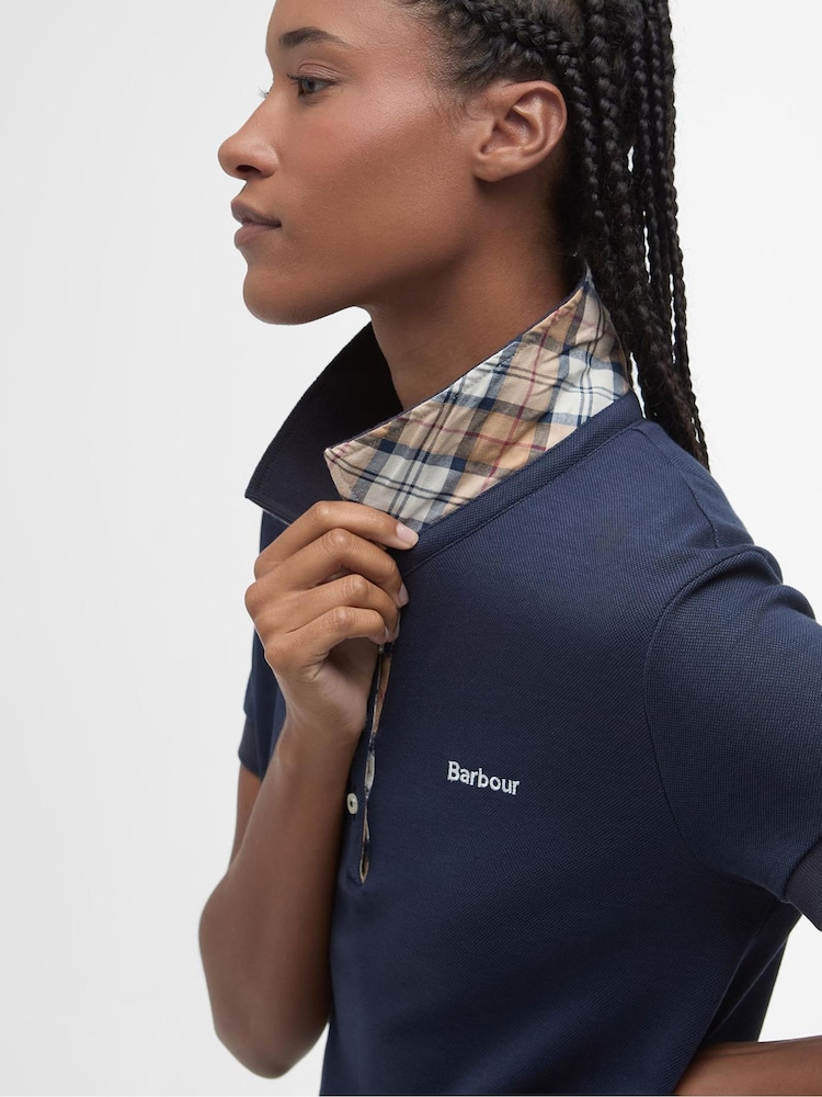 Barbour® Blue Polo Dress - Image 5 of 7