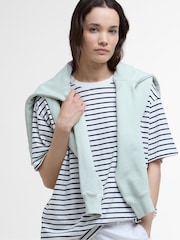 Barbour® White 100% Cotton Millie T-Shirt - Image 2 of 5