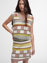 Barbour® Maddie gebreide rok van 100% katoen - Image 3 of 5