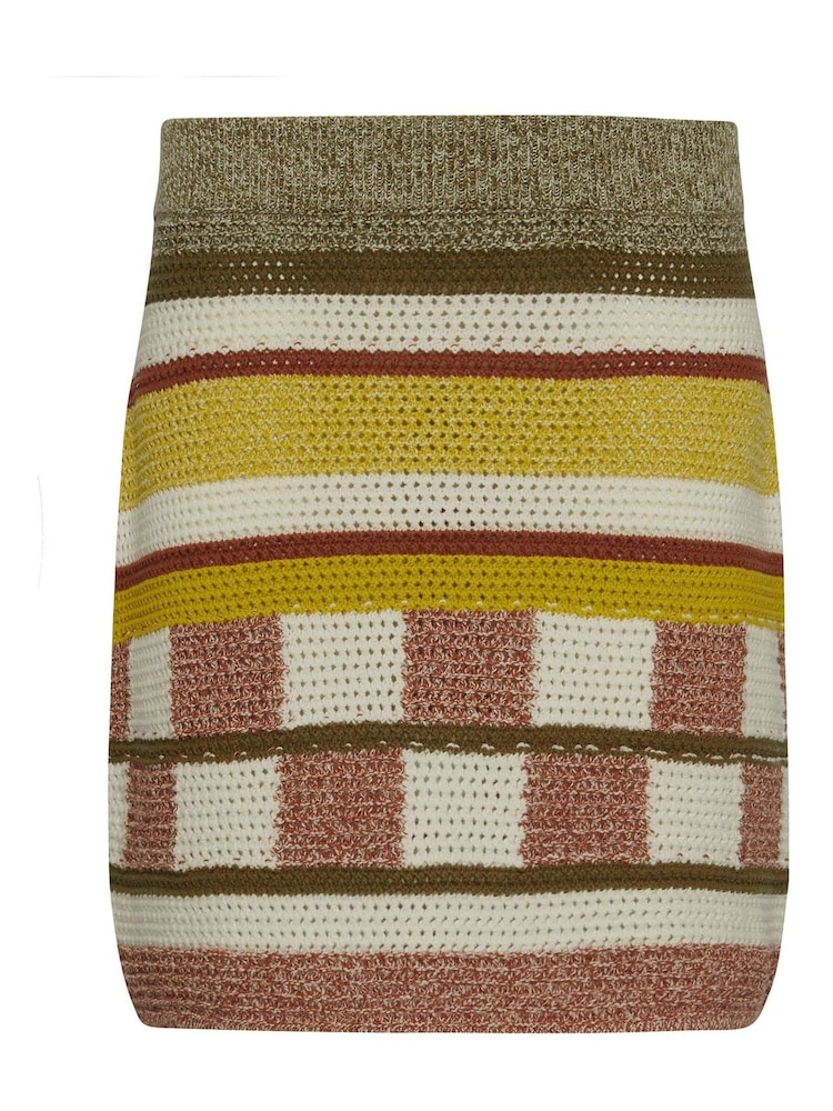 Barbour® Maddie gebreide rok van 100% katoen - Image 5 of 5