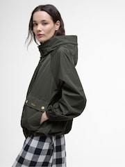 Barbour® Green Mae Showerproof Jacket - Image 3 of 5