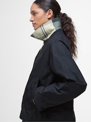 Barbour® Black 100% Cotton Catlin Showerproof Jacket - Image 4 of 6