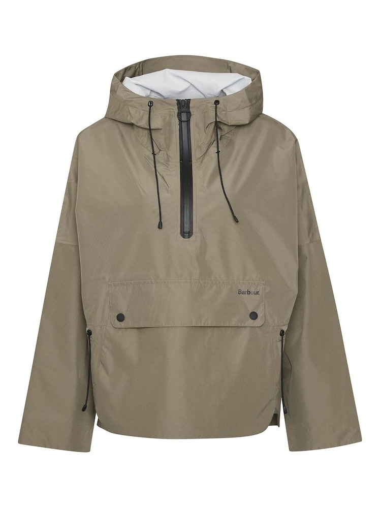 Zielony - Barbour® Lola Waterproof Smock Jacket - Image 7 of 8