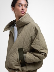 Barbour® Green Maddy Quilt Jacket - Image 4 of 7