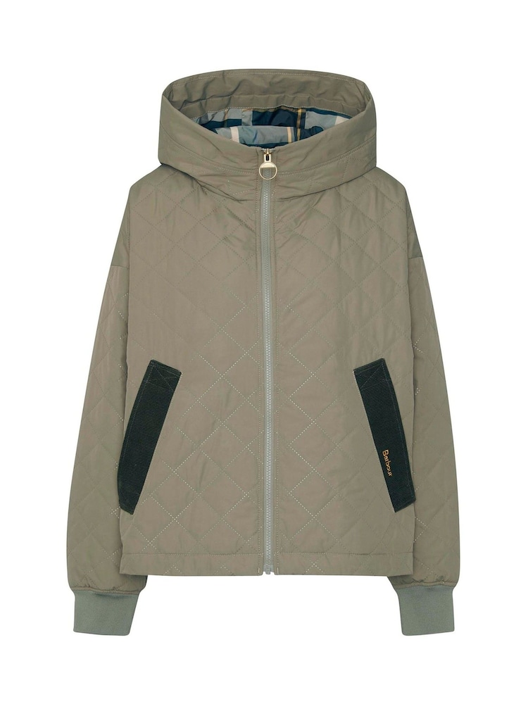 Outerwear Pretty Green Funnel Neck Quilted Jacket Pretty Green - Main Image