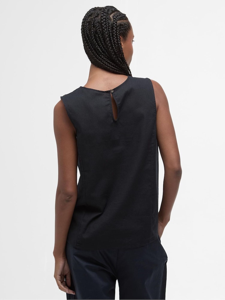 Barbour® Black Lucy Top - Image 2 of 8