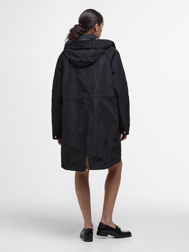 Barbour® Black Una Showerproof Jacket - Image 2 of 5